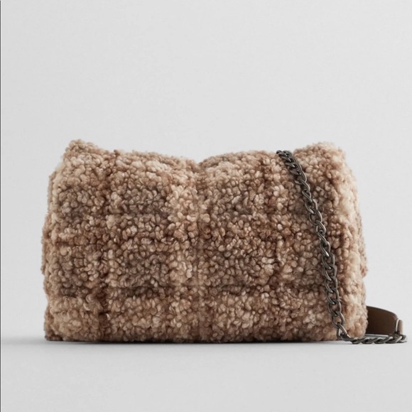 Zara fur bag Clearance